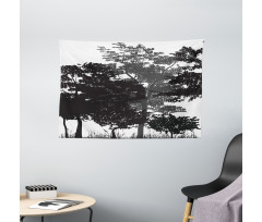 Deciduous Trees Nature Wide Tapestry