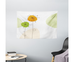 Baby Shower Theme Wide Tapestry