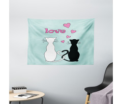 Tangled Tails in Love Wide Tapestry