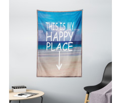 This is My Happy Place Tapestry