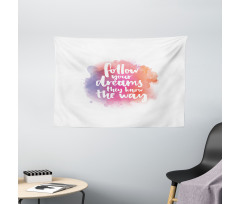 Life and Dreams Wide Tapestry