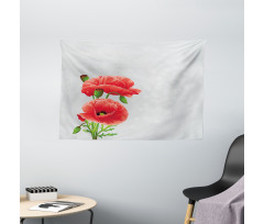 Fresh Bridal Romantic Wide Tapestry