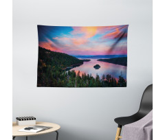 California Photo Wide Tapestry
