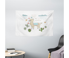 Abstract Animal Wide Tapestry