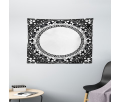 Spirals Swirls Circle Wide Tapestry