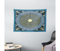 Labyrinth Wide Tapestry