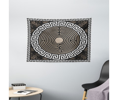 Grecian Fret and Wave Wide Tapestry