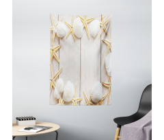 Rustic Wooden Backdrop Tapestry