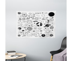 Planets Asteroids Cosmos Wide Tapestry