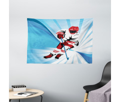 Player Strong Shot Goal Wide Tapestry