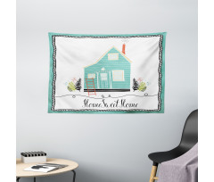 Modern Rustic Wide Tapestry