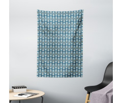 Angled Lines Design Tapestry