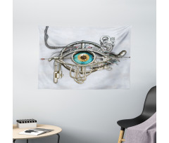 Mechanic Design Technology Wide Tapestry
