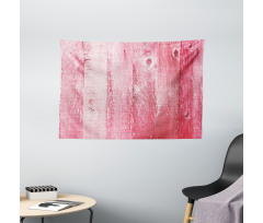 Distressed Wood Wide Tapestry