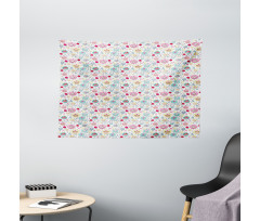 Coffee and Sweets Wide Tapestry
