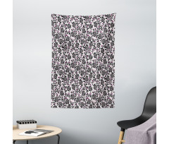 Pomegranate Floral Tapestry
