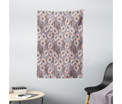 Poppy Buds Garden Art Tapestry