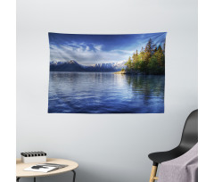 Turnagain Arm Lakeside Wide Tapestry