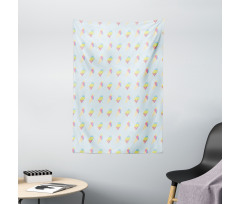 Pastel Hipster Summer Tapestry