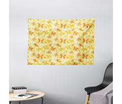 Swirled Butterfly Wide Tapestry