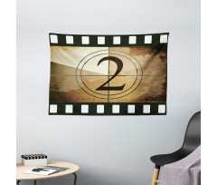 Countdown Theme Wide Tapestry