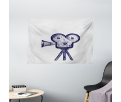 Sketch Projector Wide Tapestry