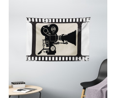 Film Frame Deisgn Wide Tapestry