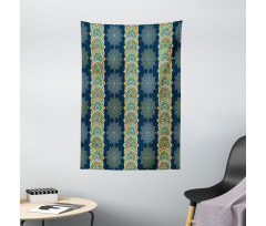 Bohemian Moroccan Motifs Tapestry