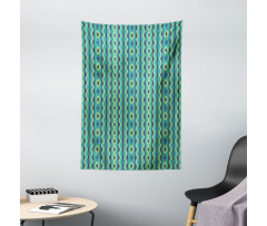 Vintage Geometrical Tapestry