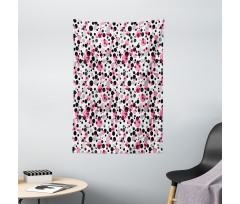 Grunge Spotty Pattern Tapestry