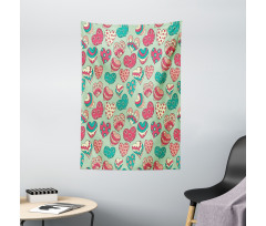 Colorful Love Cheers Tapestry