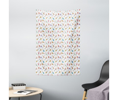Colorful Acoustic Music Tapestry
