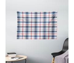 British Country Pattern Wide Tapestry