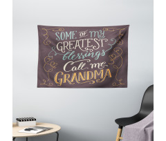 Greatest Words Wide Tapestry
