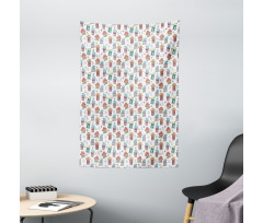 Noel Theme House Tapestry