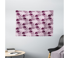 Sakura Blossom Pattern Wide Tapestry