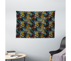 Abstract Urban Design Wide Tapestry
