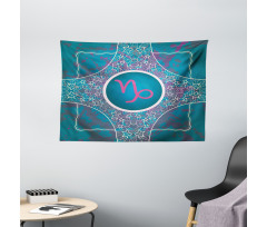 Doodle Stars Wide Tapestry