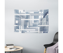 Futuristic Stripes Wide Tapestry