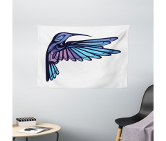 Exotic Hummingbird Wide Tapestry