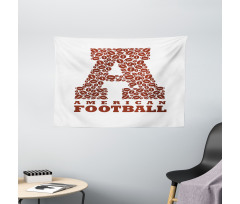 American Football Wide Tapestry