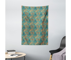 Nature Scroll Artwork Tapestry