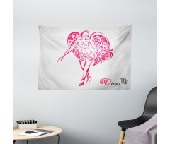 Mystical Angel Wide Tapestry