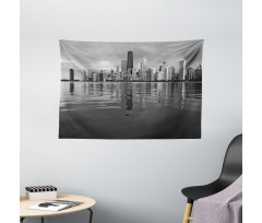 Harbor Coastal Town Wide Tapestry