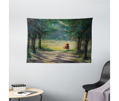 Story Forest Wide Tapestry