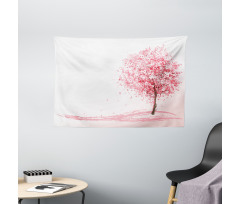 Far East Sakura Bloom Wide Tapestry