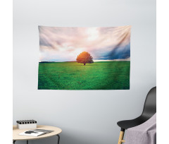 Idyllic Countryside Wide Tapestry
