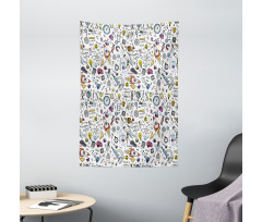 Science Laboratory Tapestry