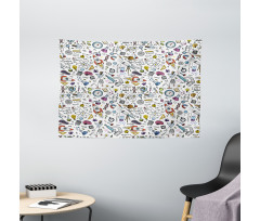 Science Laboratory Wide Tapestry
