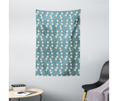 Feminine Flowers Tapestry